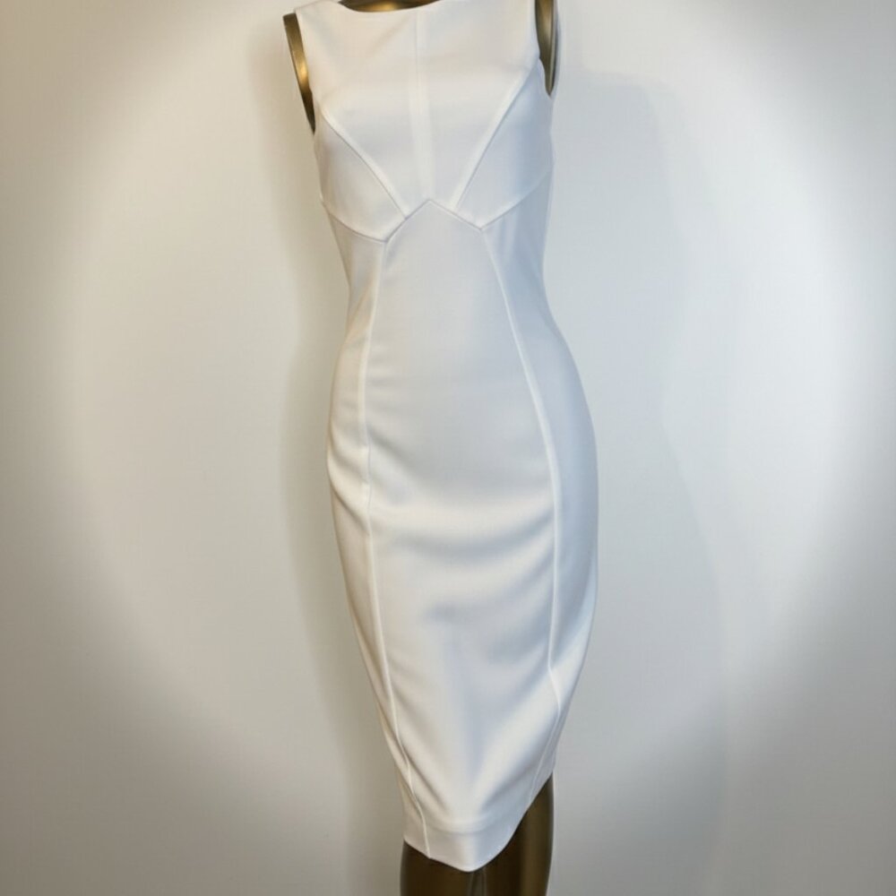 Off White/Cream Midi Dress